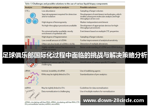足球俱乐部国际化过程中面临的挑战与解决策略分析